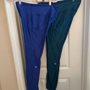 lululemon fast and free thermal Leggings bundle